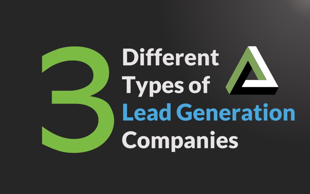 3 Types of Lead Generation Companies Title