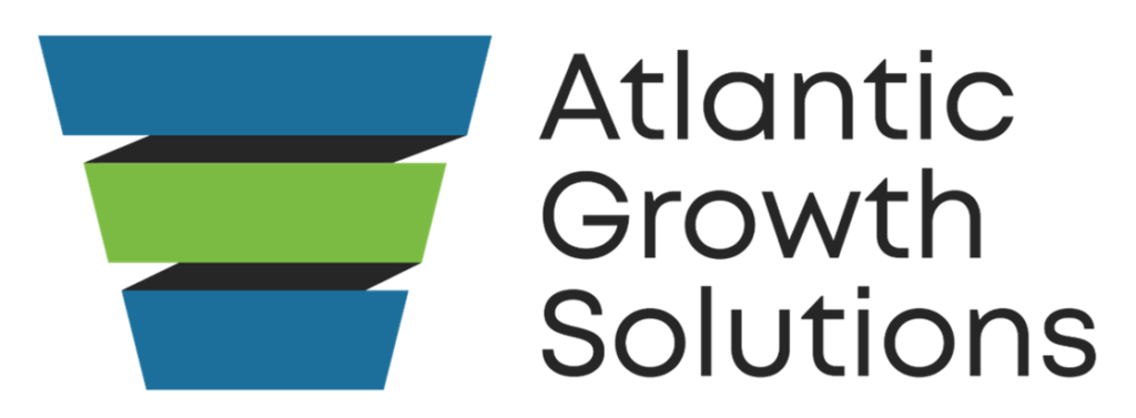 Atlantic Growth Solutions Logo with black text